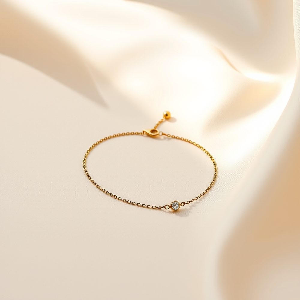 Bracelet Chaîne Élise — Plaqué or fin
