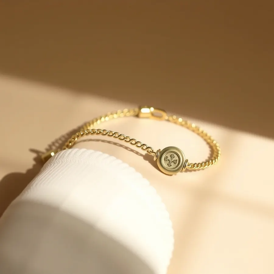 Médaille à Graver porté au poignet